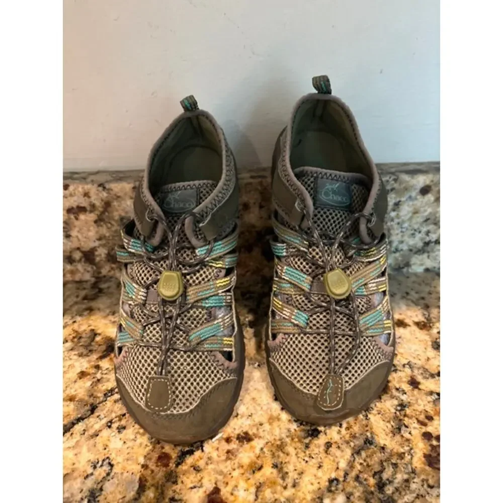 Chaco Kid's Outcross Water Shoes Sandal Outdoor Youth Size 2 Lace Up